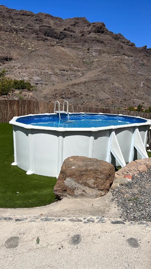 Casa Rural Con Bano Adaptado Y Piscina En โมกัน ภายนอก รูปภาพ