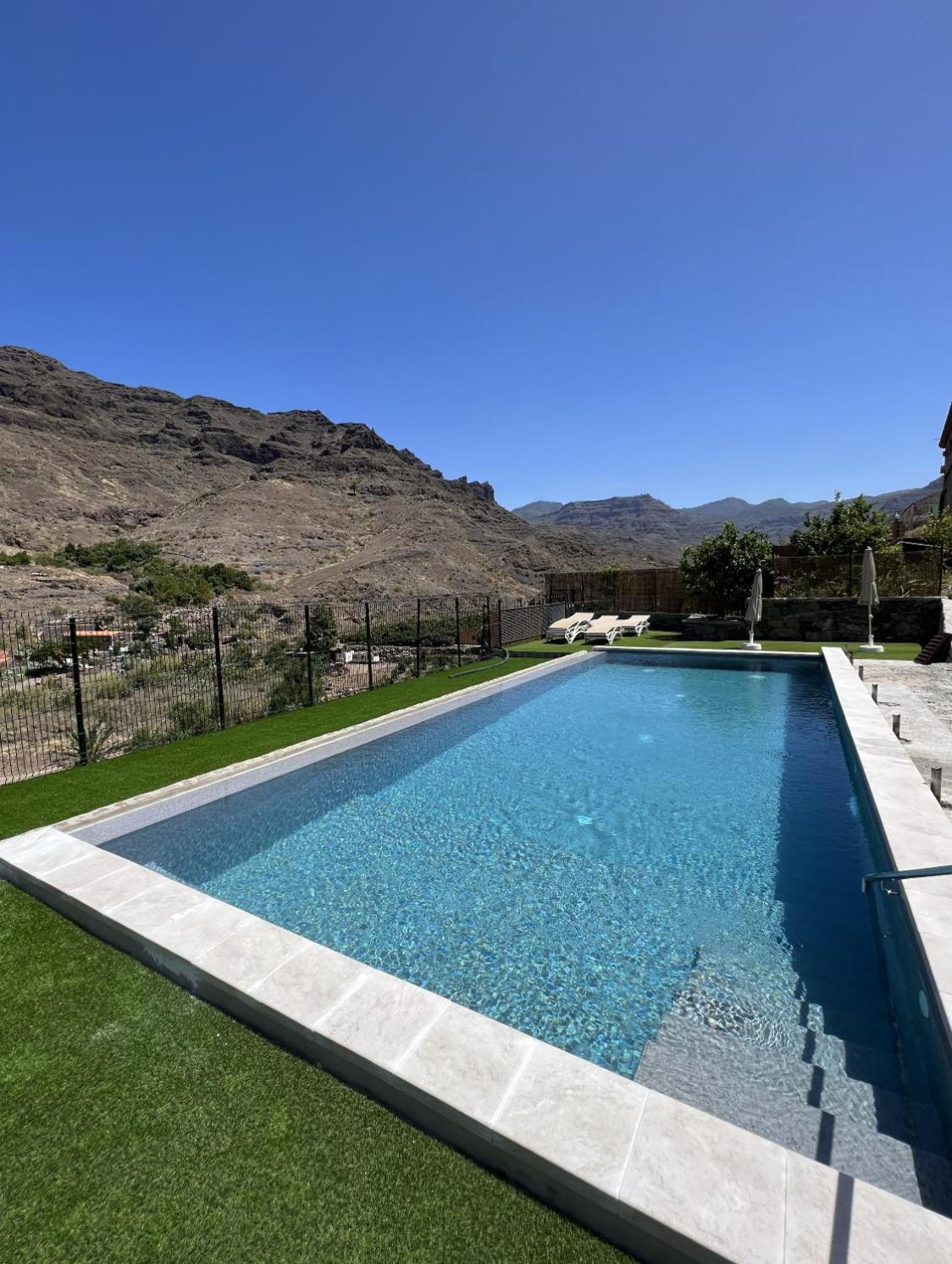 Casa Rural Con Bano Adaptado Y Piscina En โมกัน ภายนอก รูปภาพ